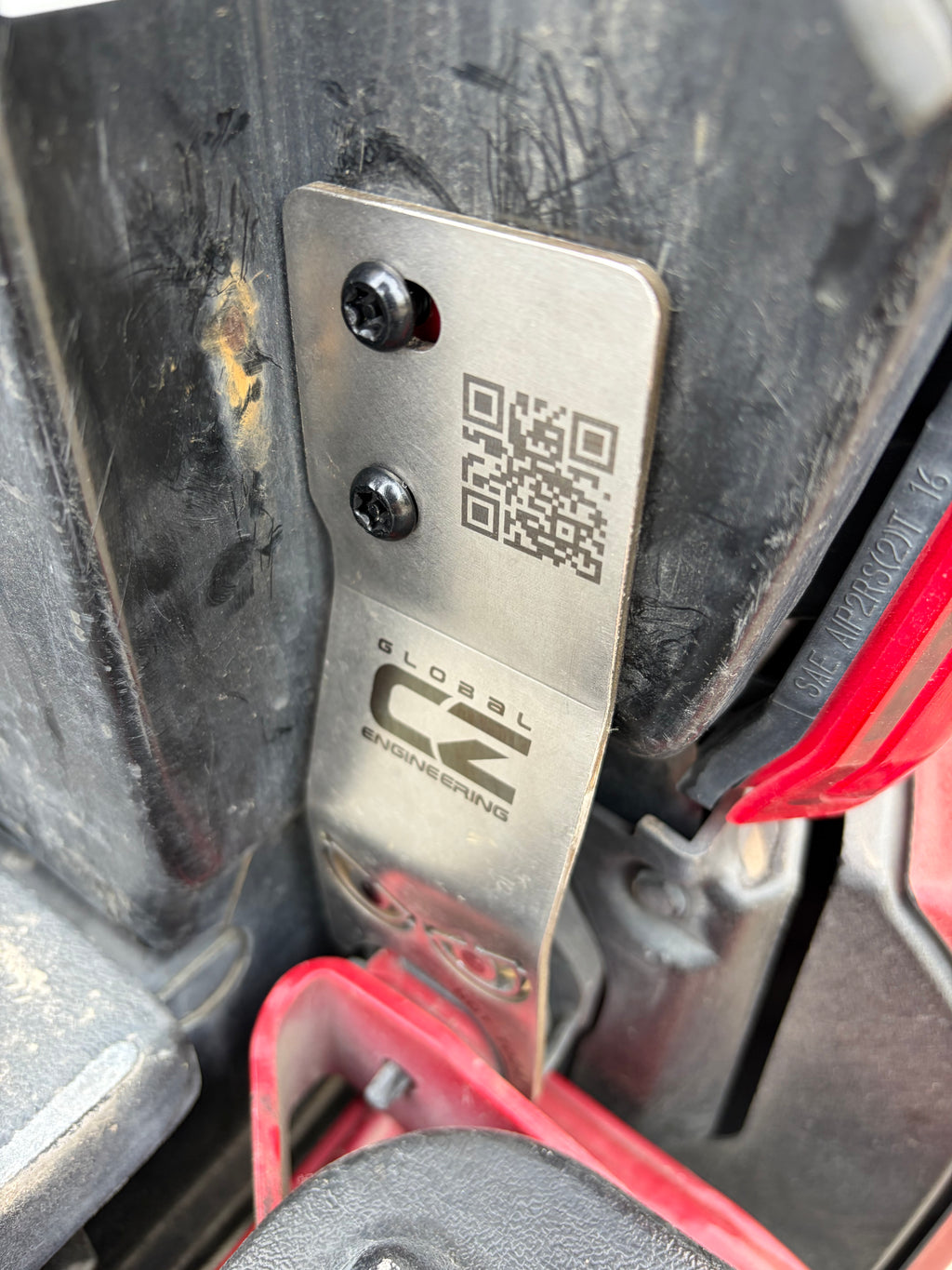 Protector antirrobo para portón trasero para 2016-2023 Toyota Tacoma