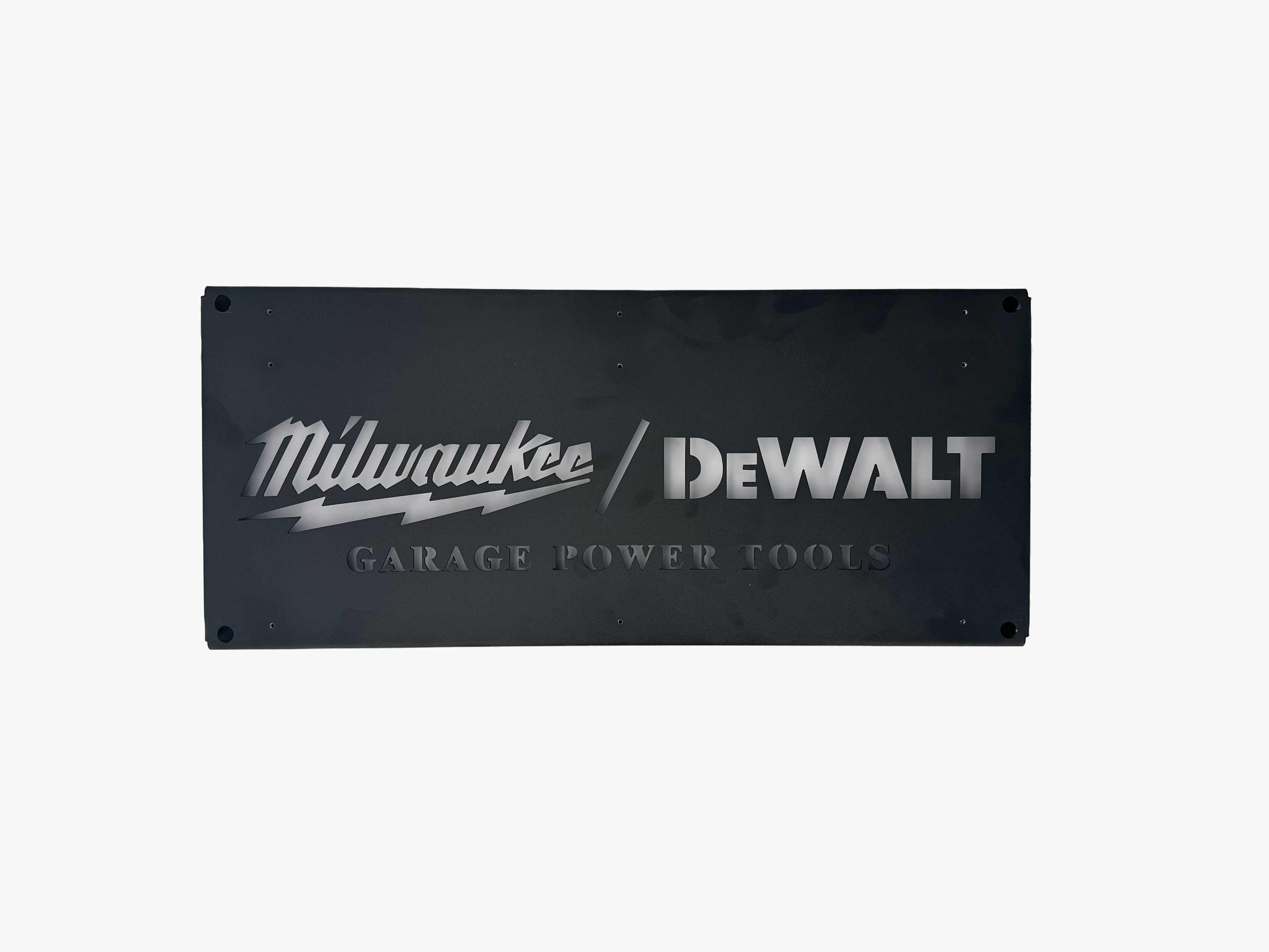 Soporte para herramientas eléctricas Milwaukee M18 y M12 y Dewalt, y soporte para batería y cargador